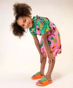 Mini Melissa Cloud + Fabula Slide - Youth & Kids