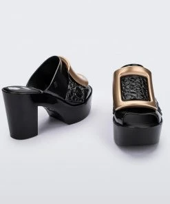 Adult Melissa Mule Buckle Up + Viktor & Rolf