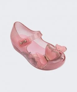 Mini Melissa Ultragirl Butterfly Flat - Baby & Toddler Kids