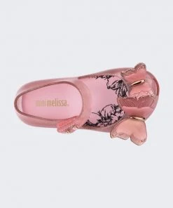 Mini Melissa Ultragirl Butterfly Flat - Baby & Toddler Kids