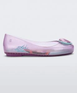 Mini Melissa Sweet Love + Disney Princess Flat - Youth & Kids
