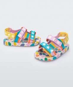 Mini Melissa Ping Pong + Fabula Sandal - Baby & Toddler Kids