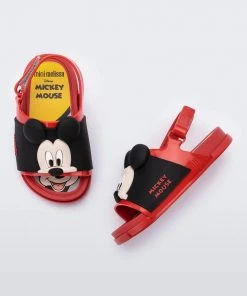 Kids Mini Melissa Beach Slide Sandal + Mickey & Friends - Baby & Toddler