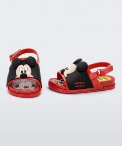 Kids Mini Melissa Beach Slide Sandal + Mickey & Friends - Baby & Toddler