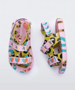 Mini Melissa Ping Pong + Fabula Sandal - Baby & Toddler Kids