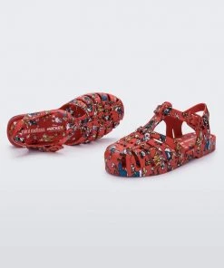Mini Melissa Possession + Mickey & Friends Sandal - Youth & Kids