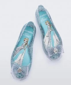 Mini Melissa Sweet Love + Disney Princess Flat - Youth & Kids