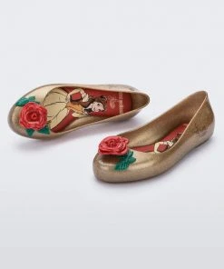 Mini Melissa Sweet Love + Disney Princess Flat - Youth & Kids