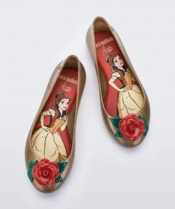 Mini Melissa Sweet Love + Disney Princess Flat - Youth & Kids
