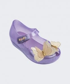 Mini Melissa Ultragirl Butterfly Flat - Baby & Toddler Kids