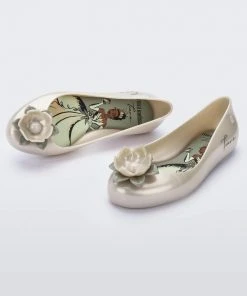 Mini Melissa Sweet Love + Disney Princess Flat - Youth & Kids