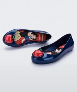 Mini Melissa Sweet Love + Disney Princess Flat - Youth & Kids