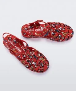 Adult Melissa Possession + Mickey & Friends Sandal 22 Adult Melissa Possession + Mickey & Friends Sandal
