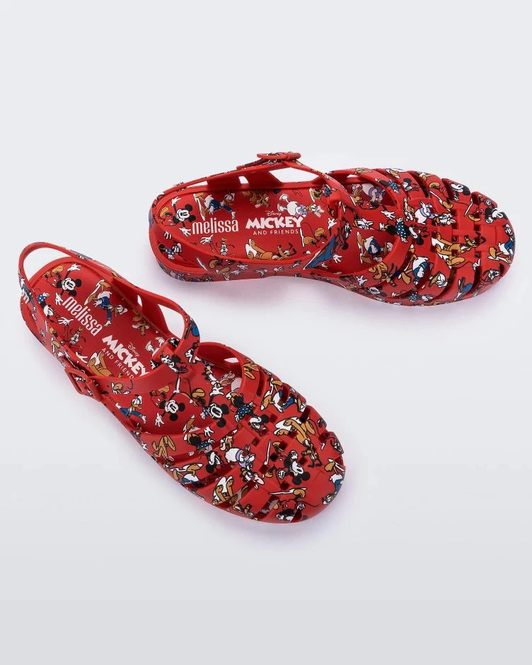 Adult Melissa Possession + Mickey & Friends Sandal 6 Adult Melissa Possession + Mickey & Friends Sandal