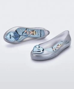Mini Melissa Sweet Love + Disney Princess Flat - Youth & Kids