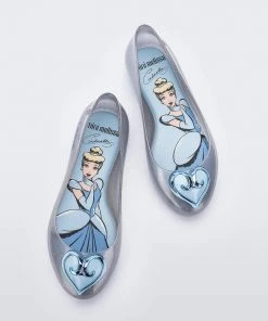 Mini Melissa Sweet Love + Disney Princess Flat - Youth & Kids
