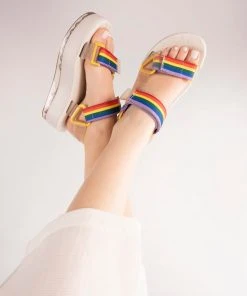 Adult Melissa Papete Platform + Rider Sandal