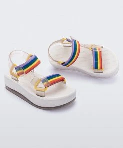 Adult Melissa Papete Platform + Rider Sandal