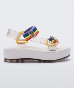 Adult Melissa Papete Platform + Rider Sandal