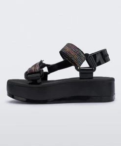 Adult Melissa Papete Platform + Rider Sandal