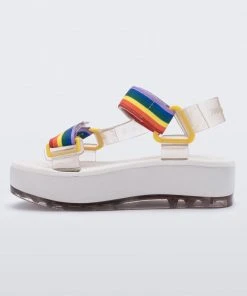 Adult Melissa Papete Platform + Rider Sandal