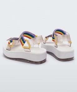 Adult Melissa Papete Platform + Rider Sandal