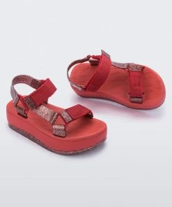 Adult Melissa Papete Platform + Rider Sandal