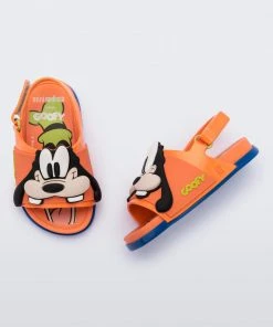 Kids Mini Melissa Beach Slide Sandal + Mickey & Friends - Baby & Toddler