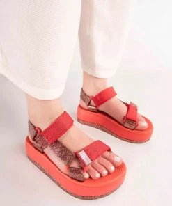 Adult Melissa Papete Platform + Rider Sandal