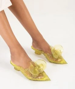 Adult Melissa Court Shoe Flower + Y/Project