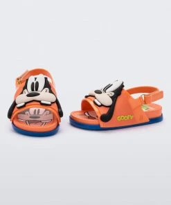 Kids Mini Melissa Beach Slide Sandal + Mickey & Friends - Baby & Toddler